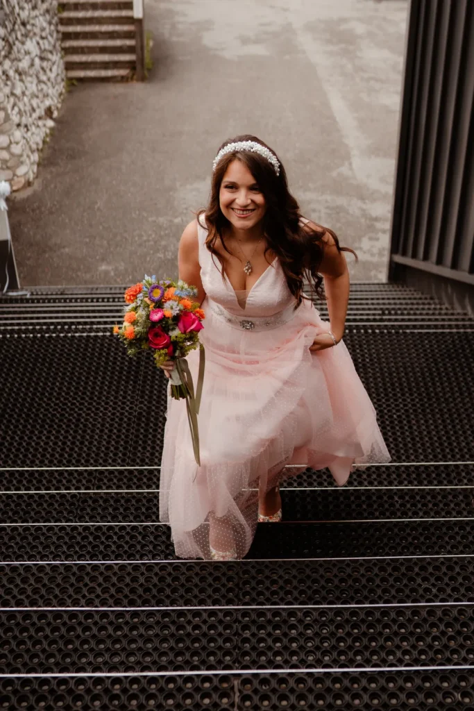 Maria and Enrico's mountain wedding in the Dolomites