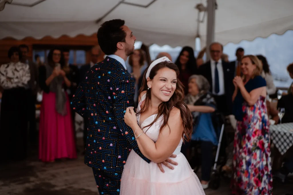 Maria and Enrico's mountain wedding in the Dolomites