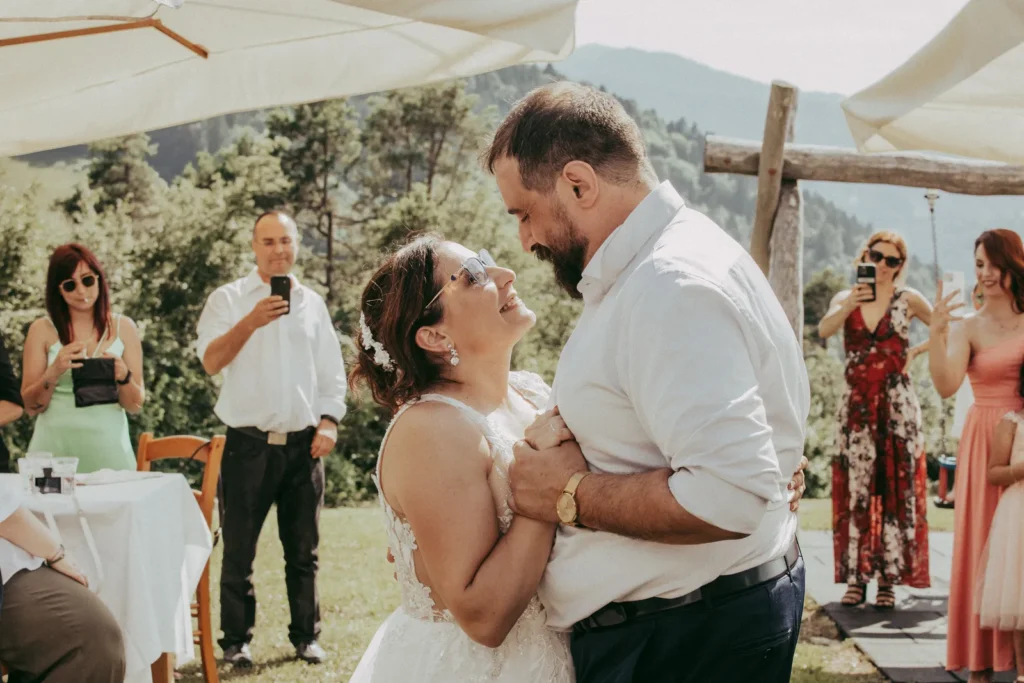 Martina and Mauro's wedding at the church of San Mamante
